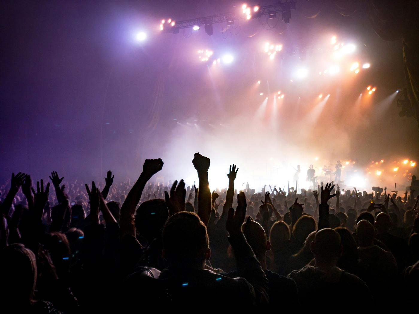 Grande palco de festival